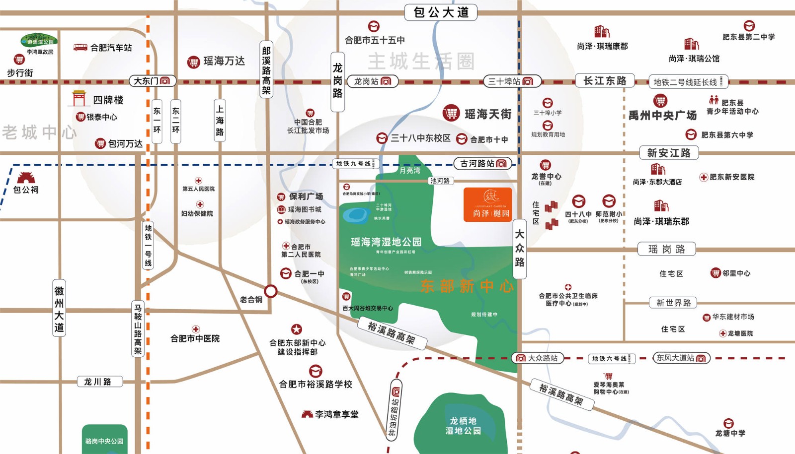 尚泽·樾园交通图